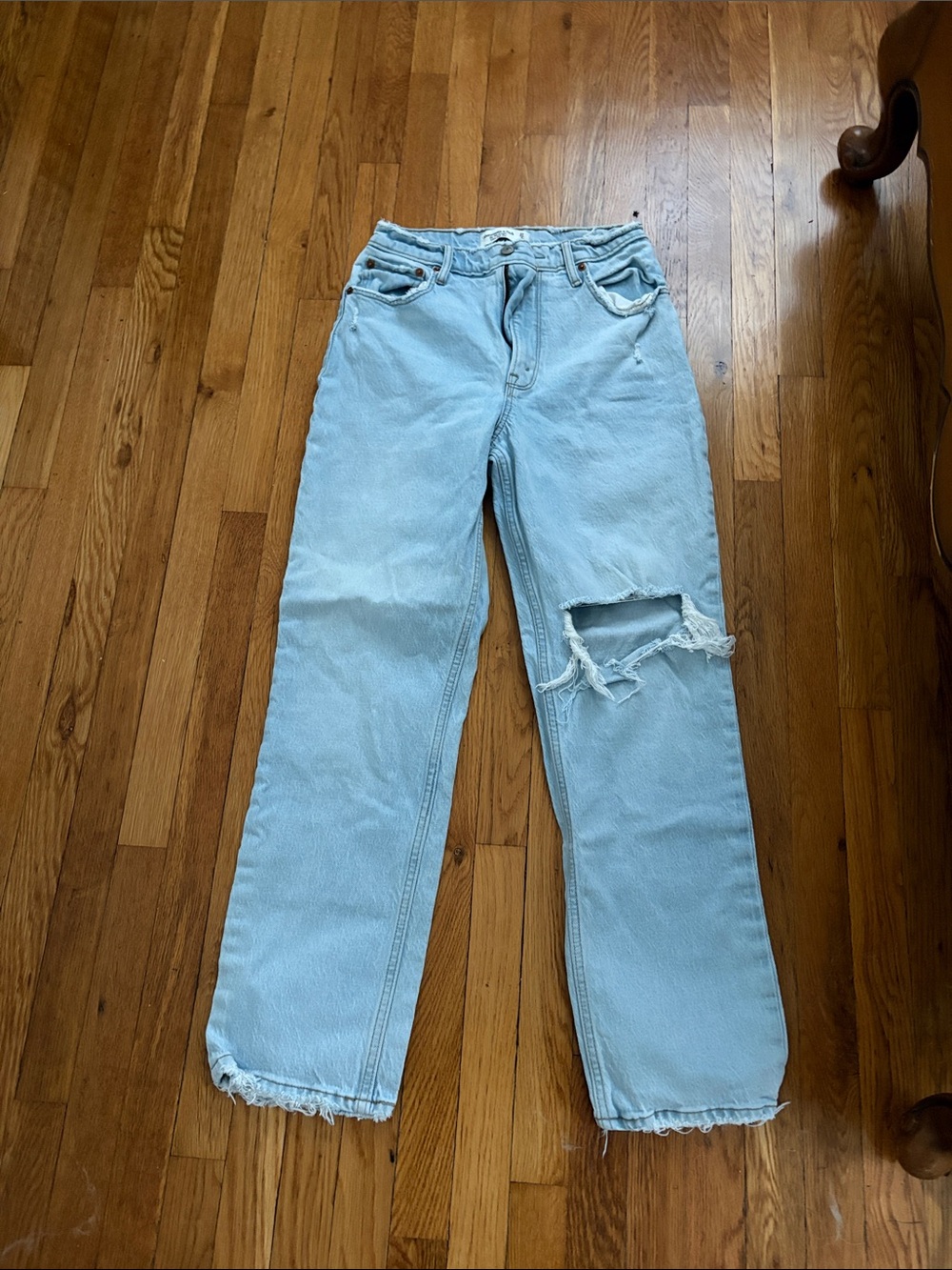 Abercrombie & Fitch The ‘90s High Rise Jeans - Size 27 Curve Love